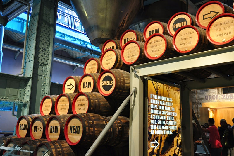 Guinness Storehouse, a Fábrica da Guinness em Dublin na Irlanda - Distribuição da cerveja