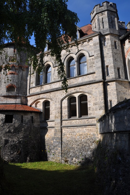 Castelo de Lichtenstein na Estado de Baden-Württemberg na Alemanha