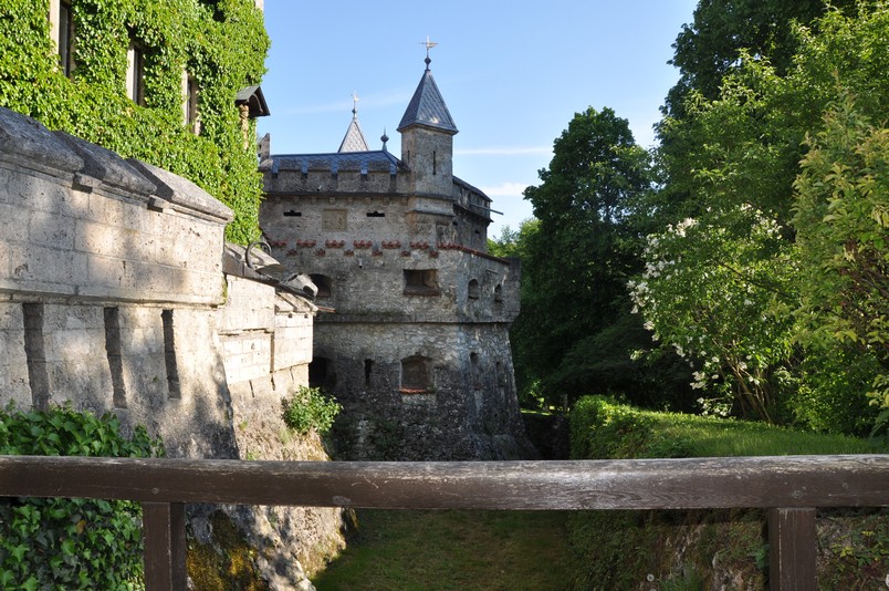 Castelo de Lichtenstein na Estado de Baden-Württemberg na Alemanha
