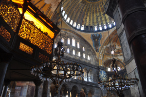 Roteiro pela região de Sultanahmet em Istambul na Turquia - Detalhes - Hagia Sofia