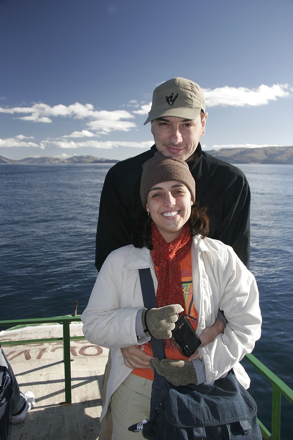 Ilha do Sol no Lago Titicaca em Copacabana, Bolívia - Passeio de barco