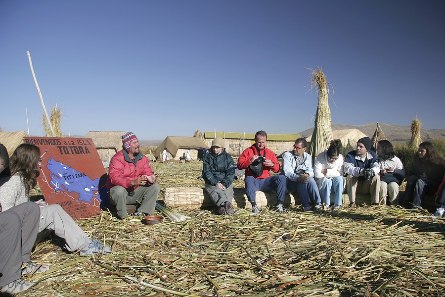 Puno no Peru - Ilha Uros