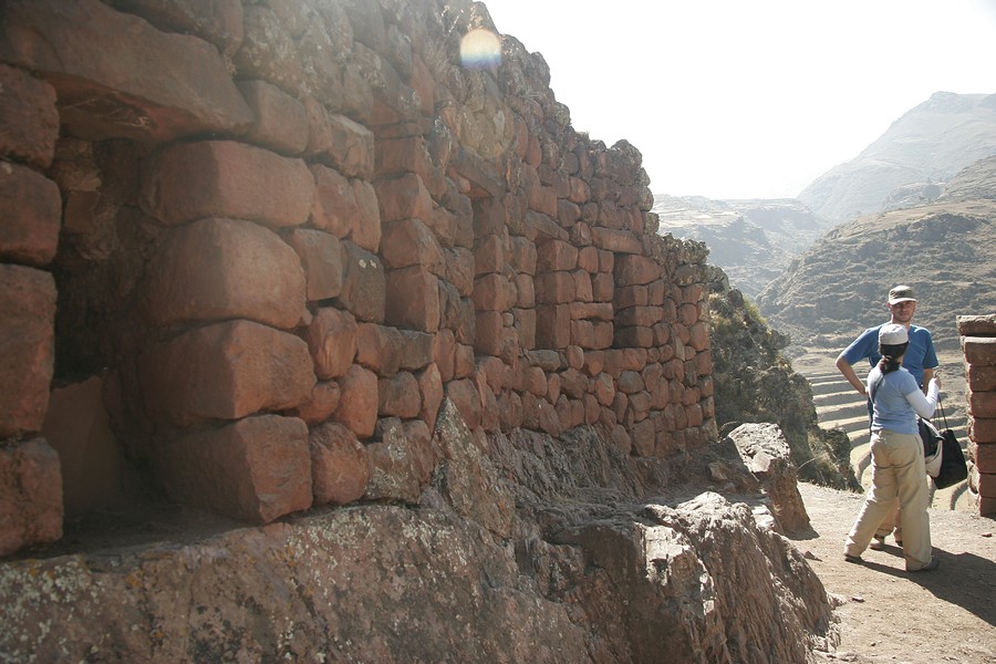 Cusco e Pisac no Peru - Sitio arqueológico de Pisac