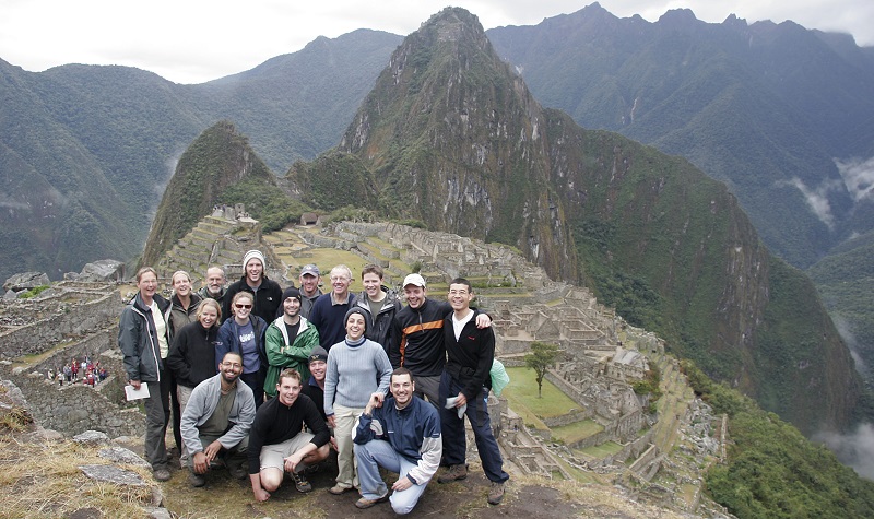 Trilha Inca para Machu Picchu a partir de Cusco no Peru