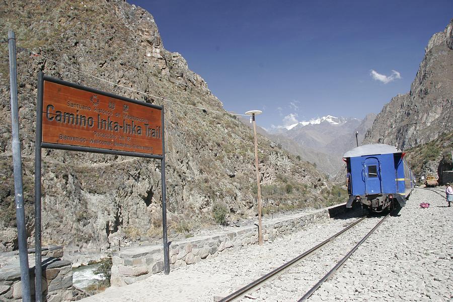 Trilha Inca para Machu Picchu a partir de Cusco no Peru - Km 82 início da caminhada