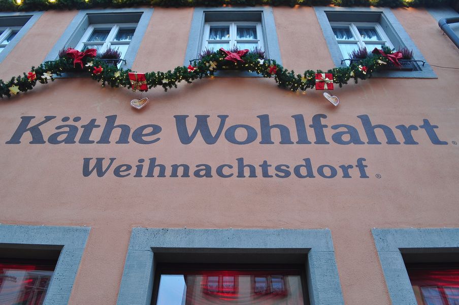 Roteiro de viagem para Rothenburg ob der Tauber Alemanha, cidada da Rota Romântica - Käthe Wohlfahrt, a loja mais famosa da Europa em decoração natalina