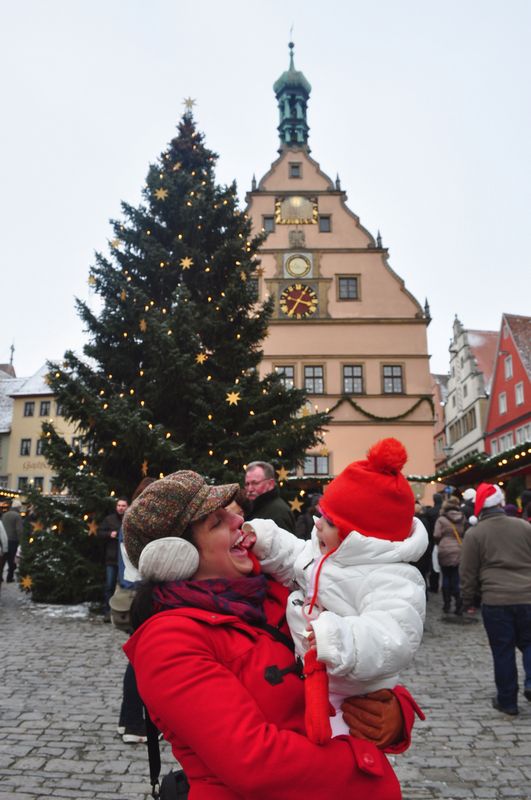 Roteiro de viagem para Rothenburg ob der Tauber Alemanha, cidada da Rota Romântica - Marktplatz