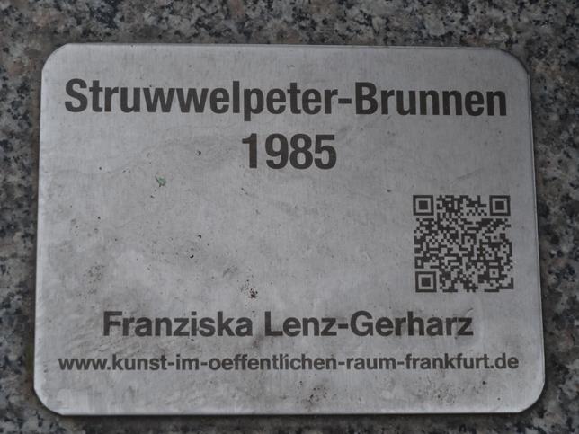 Frankfurt Alemanha - Estátua de Struwwelpeter