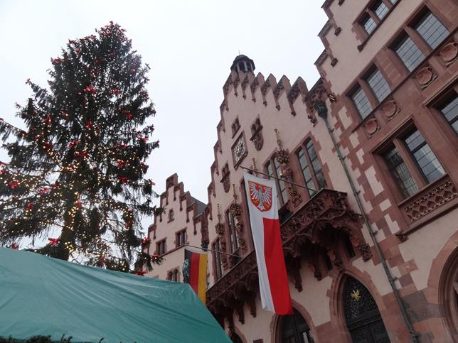 Frankfurt Alemanha - Mercado de Natal em Römerberg