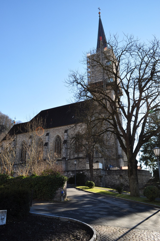 Roteiro de viagem para o Principado de Liechtenstein - Catedral - Parish Church of St. Florian Vaduz