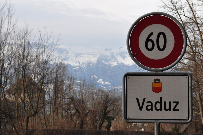 Vaduz em Liectenstein