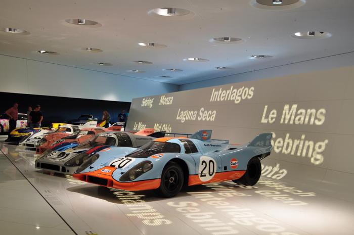 Museu da Porsche Stuttgart - Propaganda de Interlagos