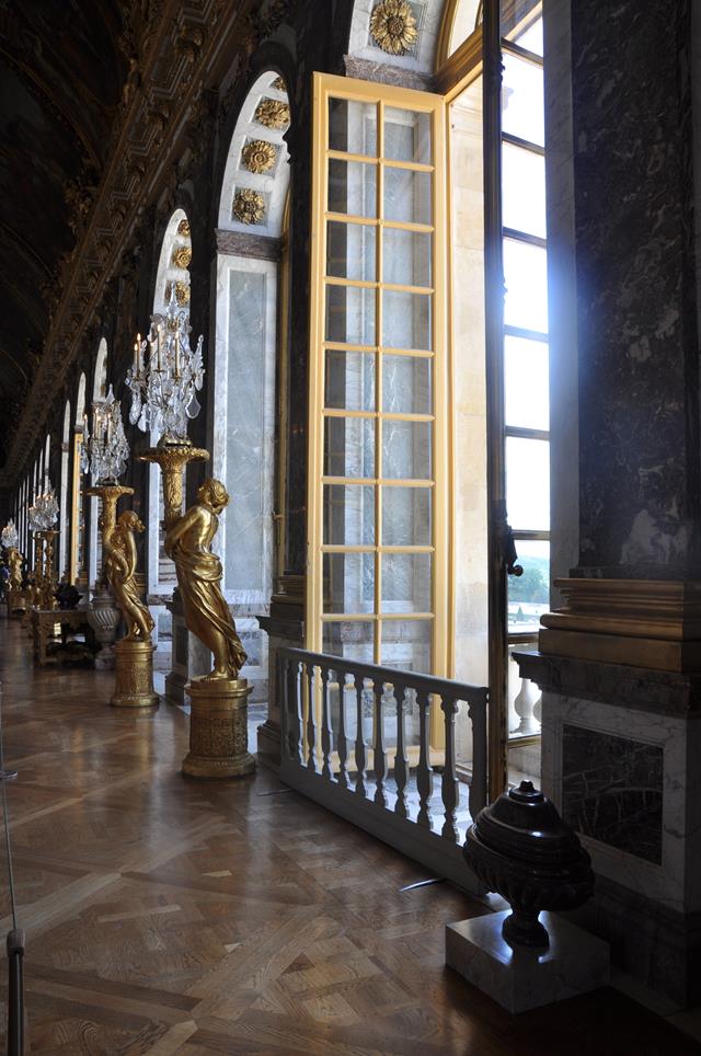 Roteiro de viagem para o Château de Versailles na França - Salao dos espelhos