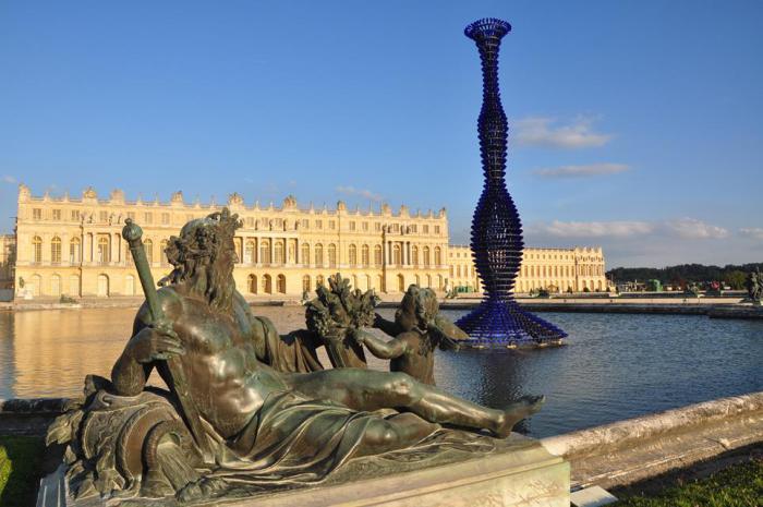 Versailles e obra da Joana Vasconcelos