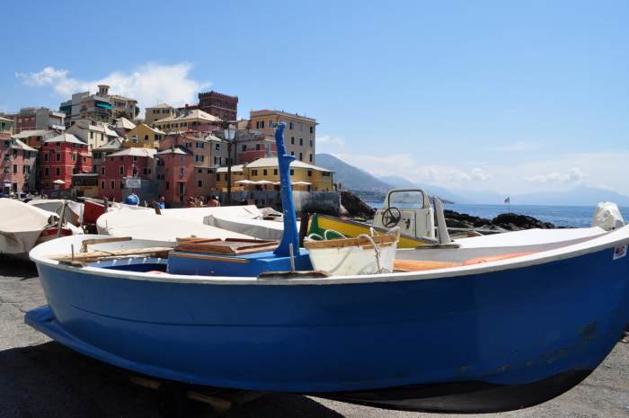 Roteiro com o que fazer em Gênova na Itália - Via Boccadasse