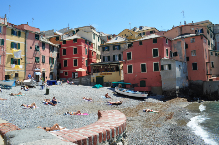 Roteiro com o que fazer em Gênova na Itália - Via Boccadasse