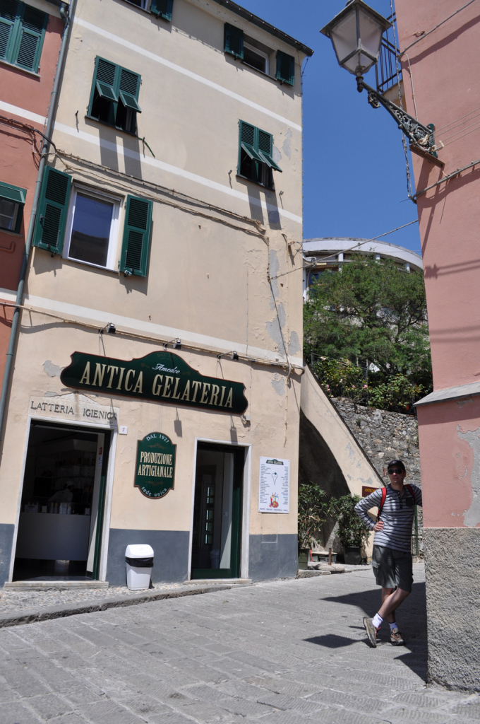 Roteiro com o que fazer em Gênova na Itália - Gelateria em Boccadasse na Itália