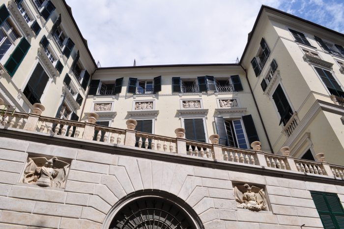 Roteiro com o que fazer em Gênova na Itália - Palácios da Via Giuseppe Garibaldi em Gênova