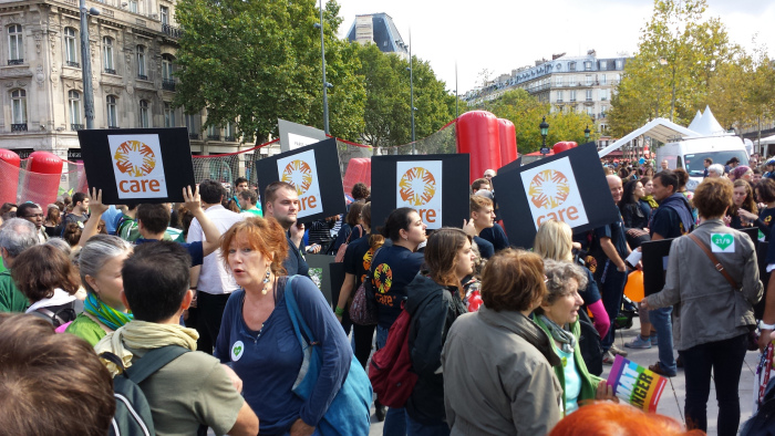 O dia em que acidentalmente participei de uma marcha pelo clima em Paris (Marche pour le Climat) 10