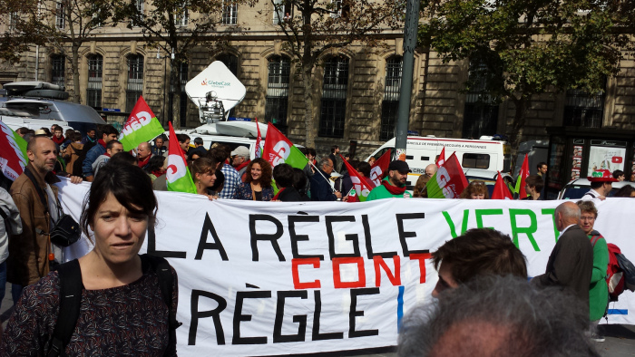 O dia em que acidentalmente participei de uma marcha pelo clima em Paris (Marche pour le Climat) 11