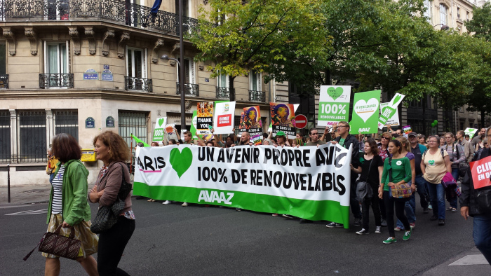 O dia em que acidentalmente participei de uma marcha pelo clima em Paris (Marche pour le Climat) 15