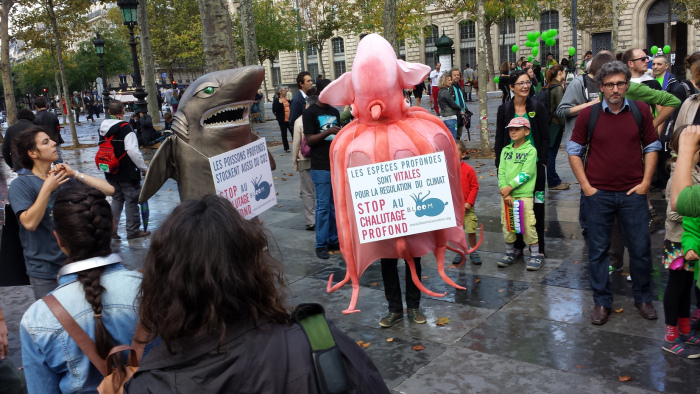 O dia em que acidentalmente participei de uma marcha pelo clima em Paris (Marche pour le Climat) 5