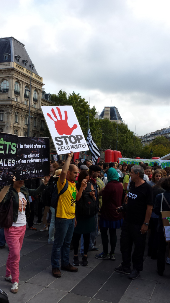 O dia em que acidentalmente participei de uma marcha pelo clima em Paris (Marche pour le Climat) 9