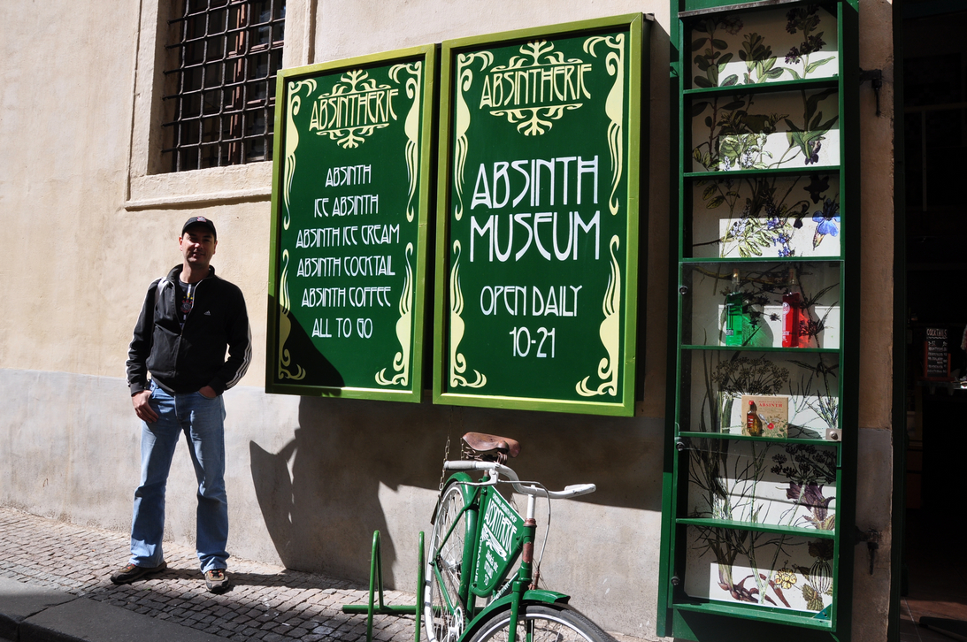 Viagem Bebida Drogas Sexo - Absinth Museum em Praga