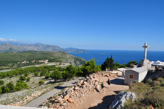 Passeio de Cable Car ("bondinho") em Dubrovnik na Croácia