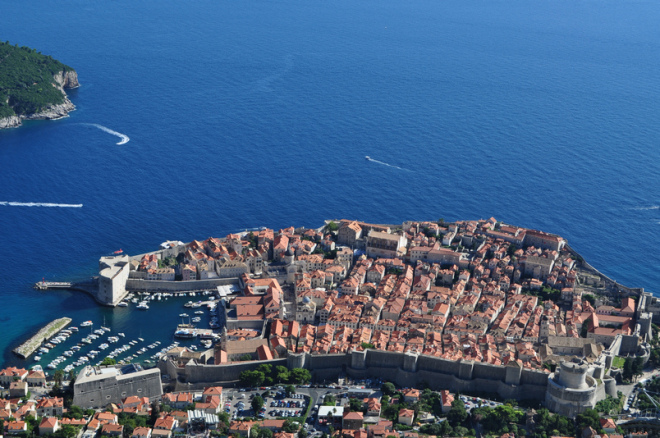 Passeio de Cable Car ("bondinho") em Dubrovnik na Croácia