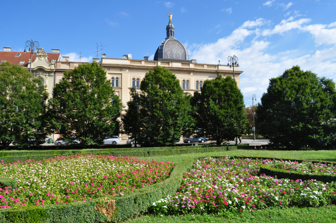 Roteiro com o que ver em Zagreb na Croácia - Academia Croata de Ciências e Artes