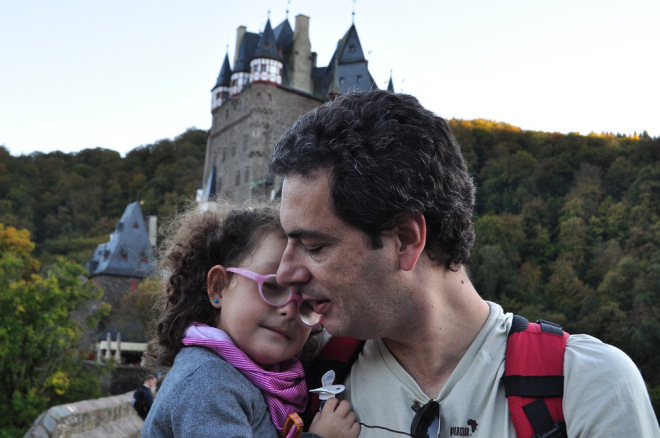 Muito amor no Burg Eltz Alemanha