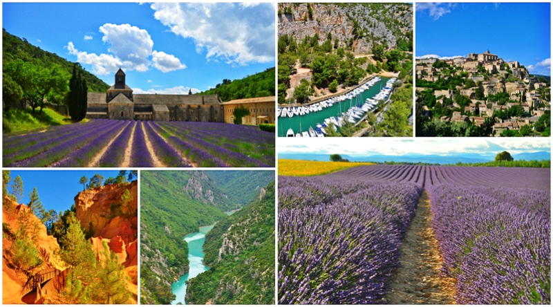 Provença França Toscana Itália - Custos, Tempo, Cidades e Pontos Turísticos - Região da Provença na França