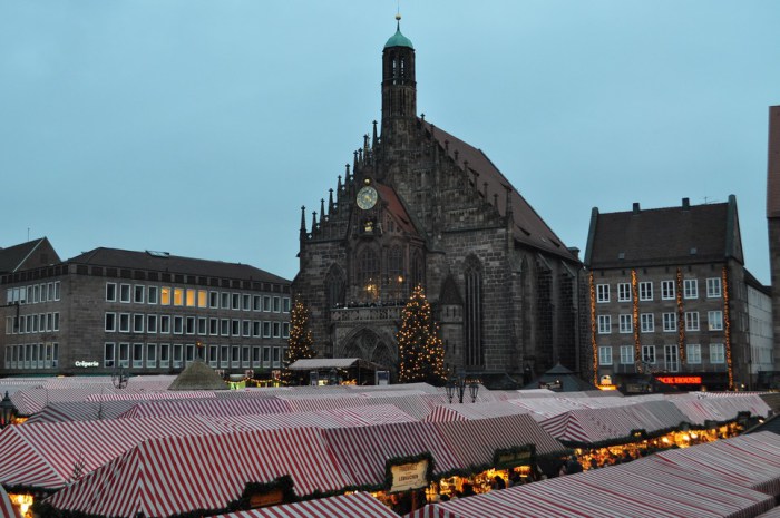 Mercado de Natal de Nuremberg na Alemanha