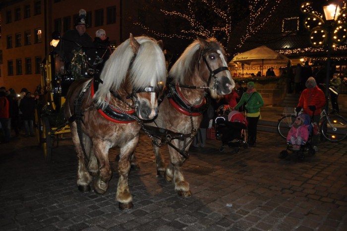 Mercado de Natal de Nuremberg na Alemanha