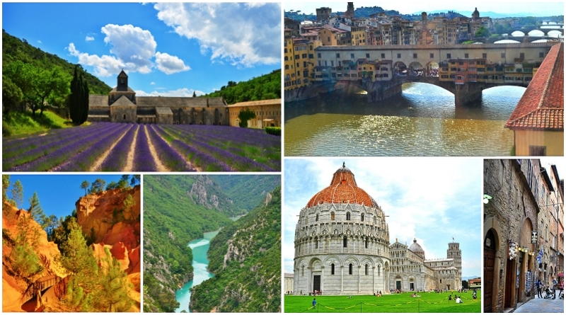 Provença França Toscana Itália - Custos, Tempo, Cidades e Pontos Turísticos