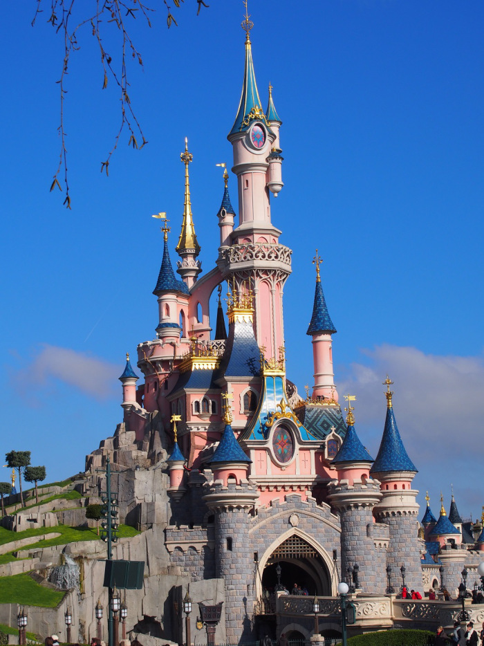 Castelo da Disneyland Paris na França