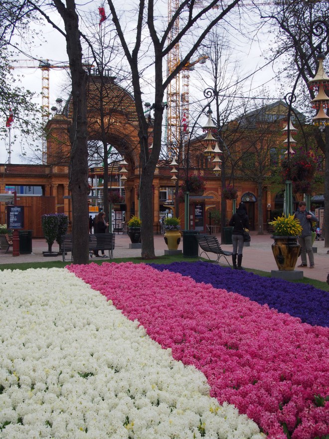 Tivoli Park em Compenhagen, Dinamarca