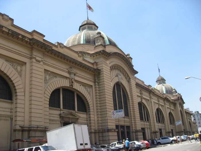 Fachada do Mercadão no Centro de São Paulo