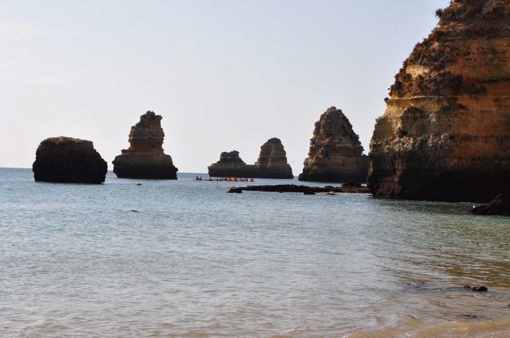 Praia Dona Ana em Lagos, Região do Algarve, Portugal