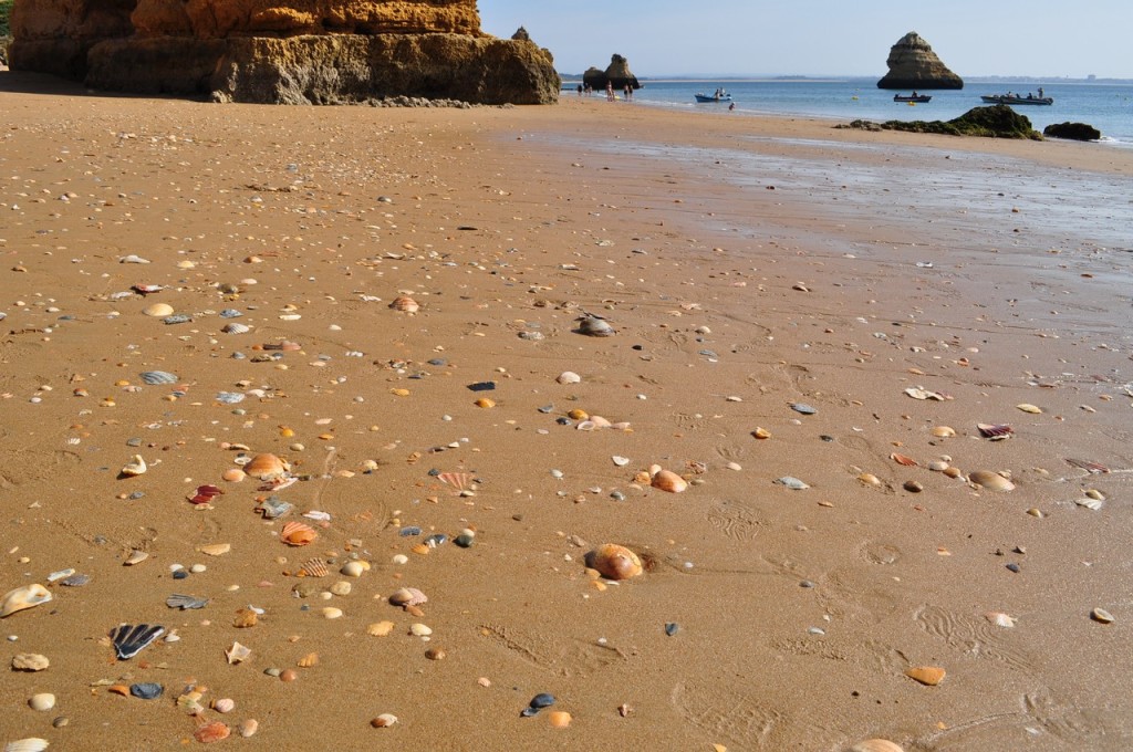 Praia Dona Ana em Lagos, Região do Algarve, Portugal