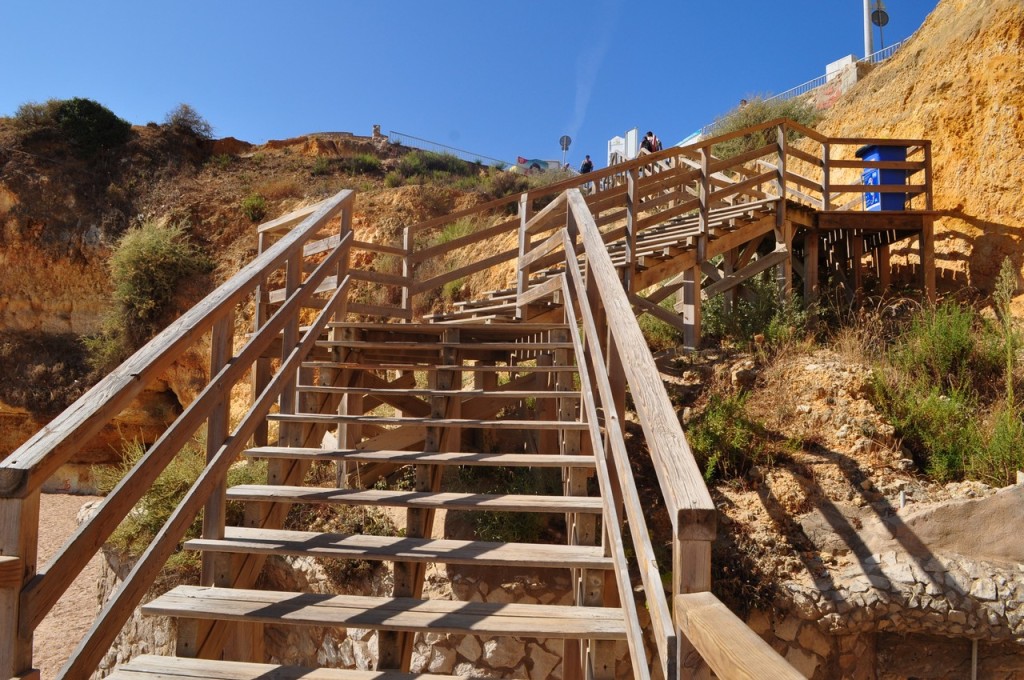 Praia Dona Ana em Lagos, Região do Algarve, Portugal