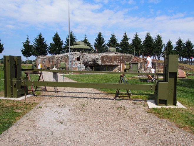 Linha Maginot - Visitando a Casemate Esch