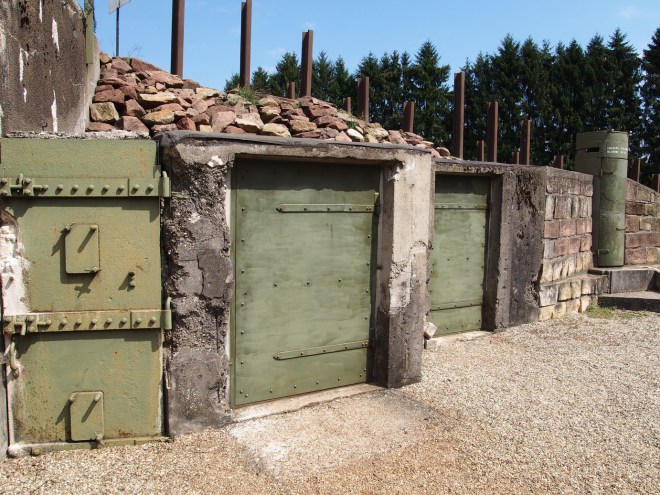 Área externa da Casemate Esch da Ligne Maginot