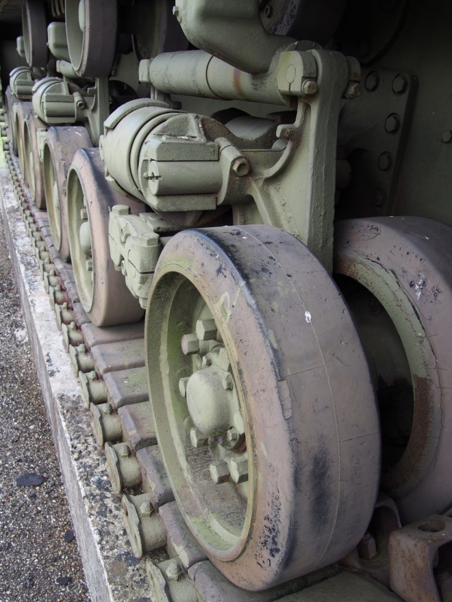 Detalhe do Tanque de Guerra na Casemate Esch na Ligne Maginot