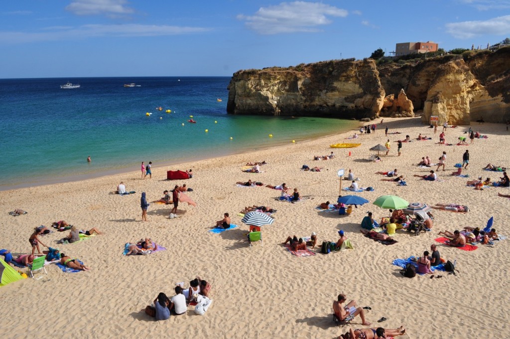 Portugal, Lagos - Centro histórico, Praia dos Estudantes e da Batata