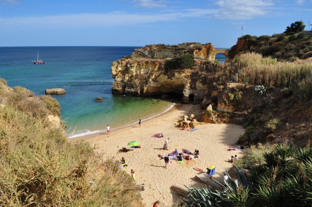 Portugal, Lagos - Centro histórico, Praia dos Estudantes e da Batata