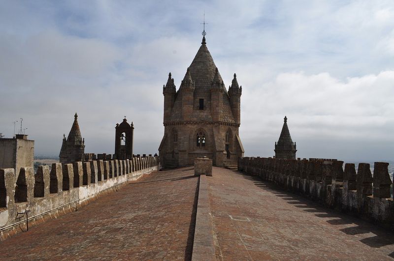 Telhado da Catedral da Sé em Évora