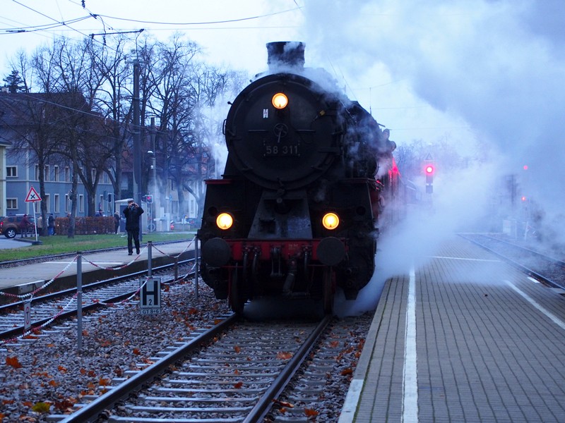 Nikolaus Dampfzug Ettlingen