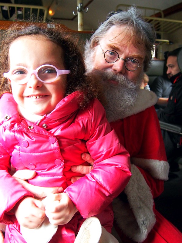 Nikolaus-Dampfzug, o trem Maria Fumaça do Nikolaus em Ettlingen na Alemanha